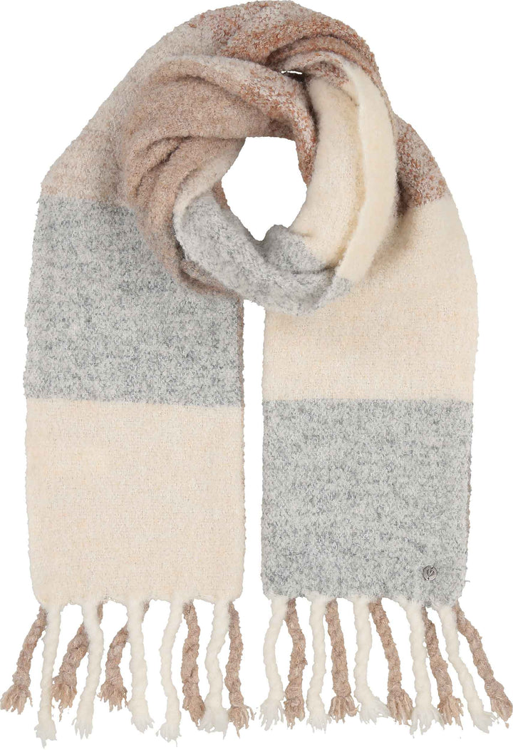 Sustainability Edition Recycled Boucle colorblock Scarf