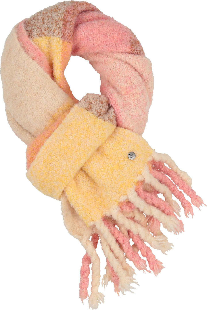 Sustainability Edition Recycled Boucle colorblock Scarf