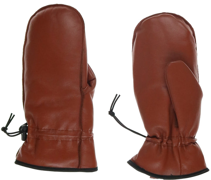 Leather Glitten with Toggle