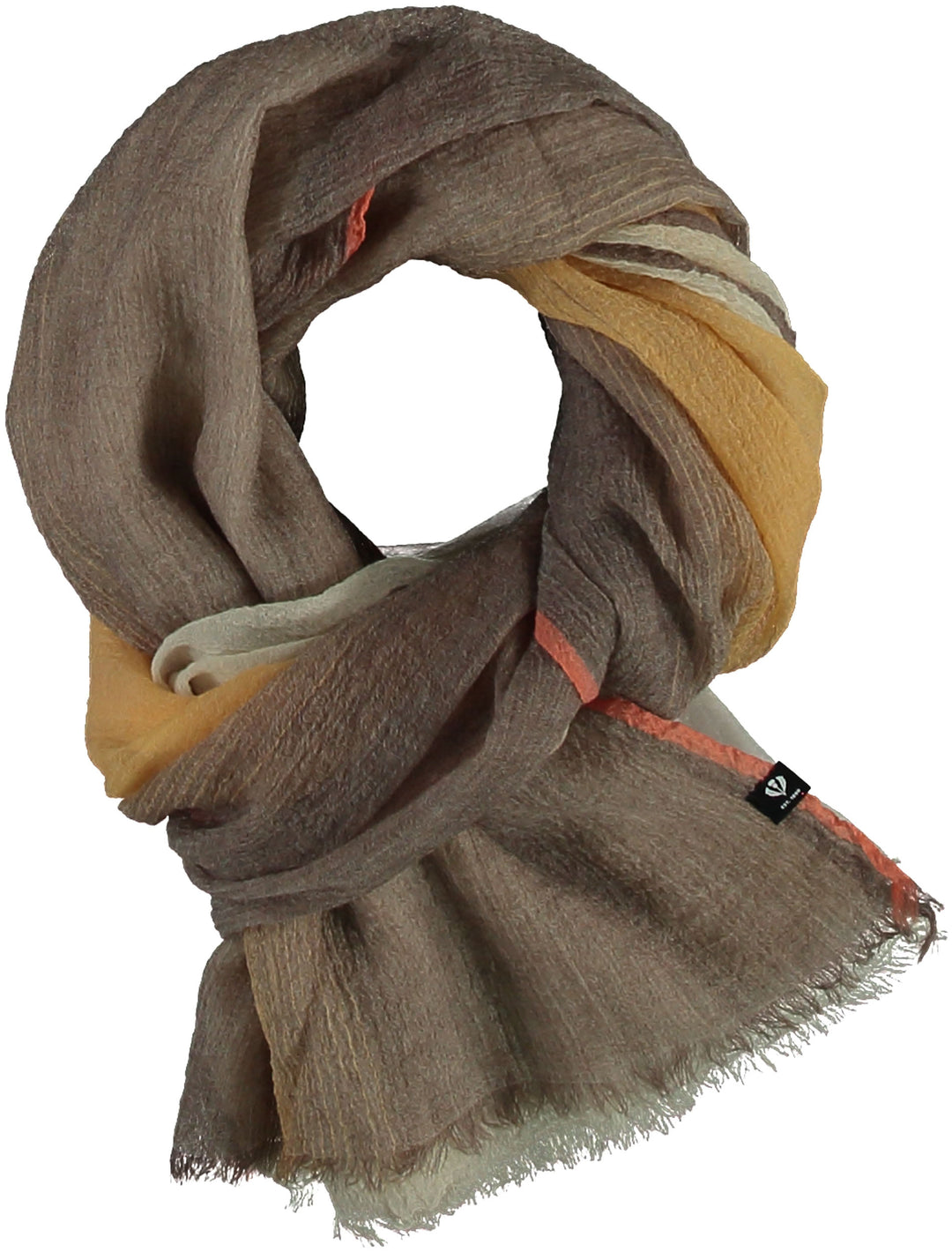 Ombre Lightweight Wool Wrap Scarf