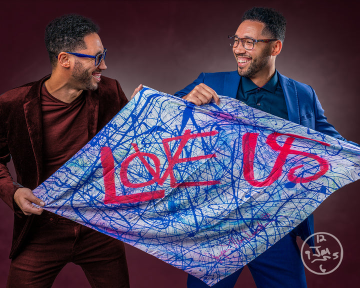 Jumper Maybach X FRAAS "Love Us" Sustainable Viscose Square Scarf