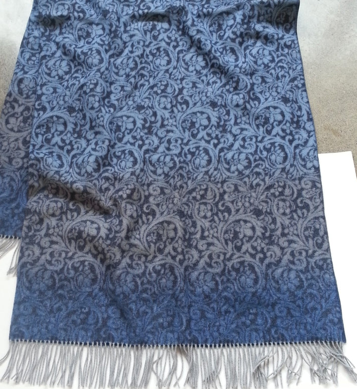 Ornamental Scroll Wool Throw