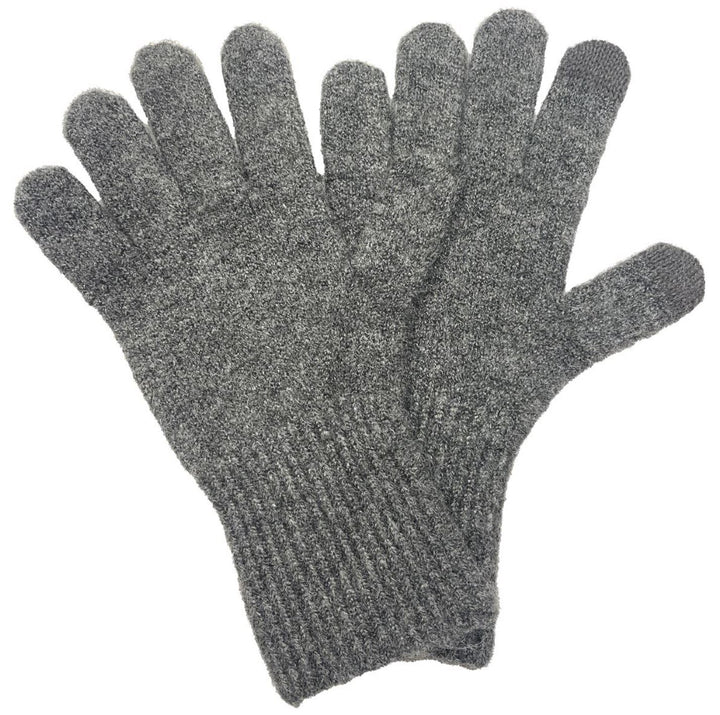 Recycled Poly Blend Knit Tech Glove