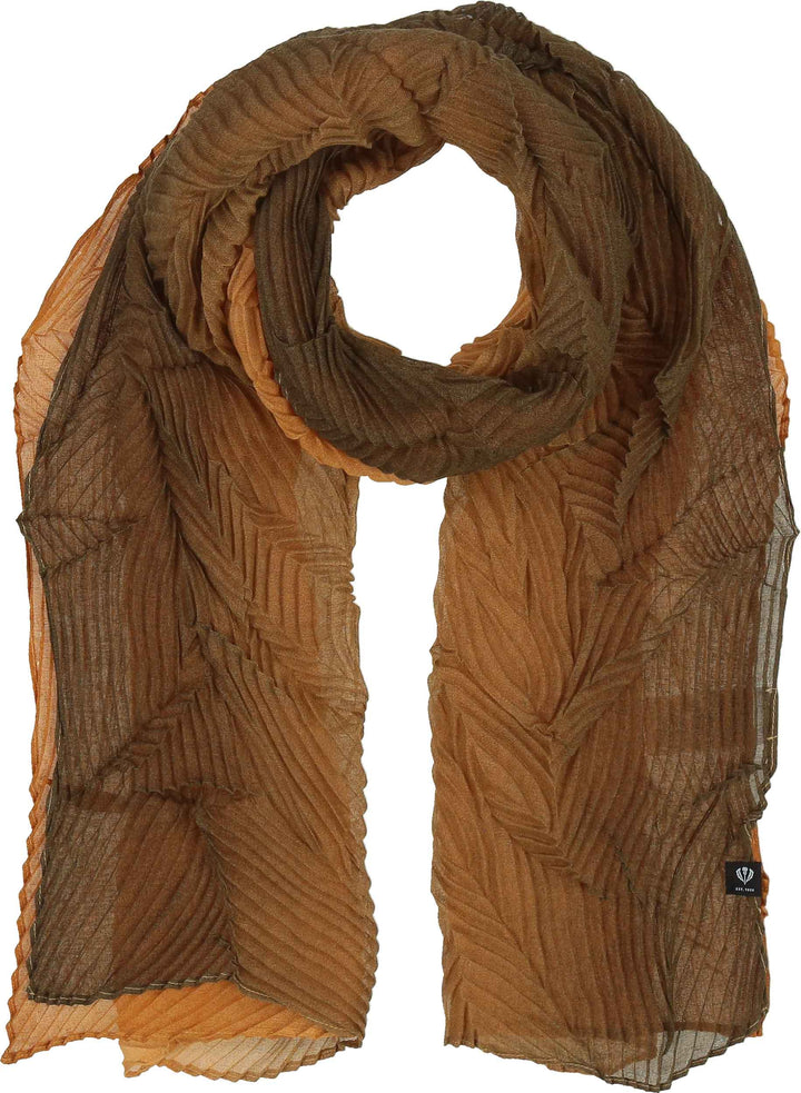 Ombre Web Plissé Scarf