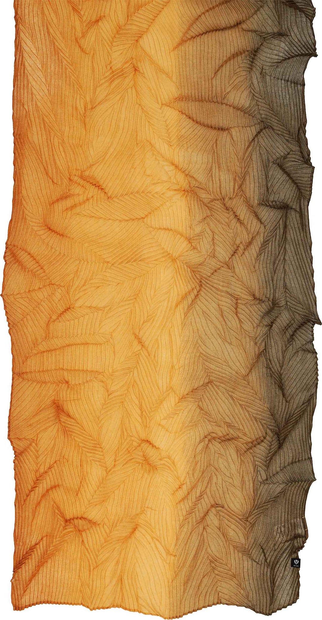 Ombre Web Plissé Scarf