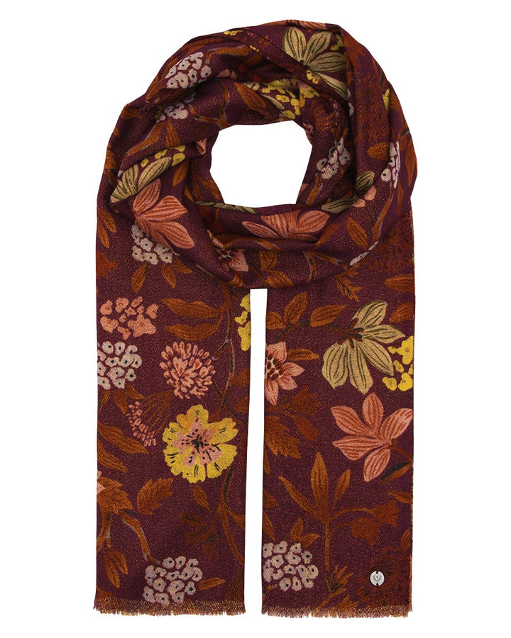 Forest Foliage Shimmer Print Wrap