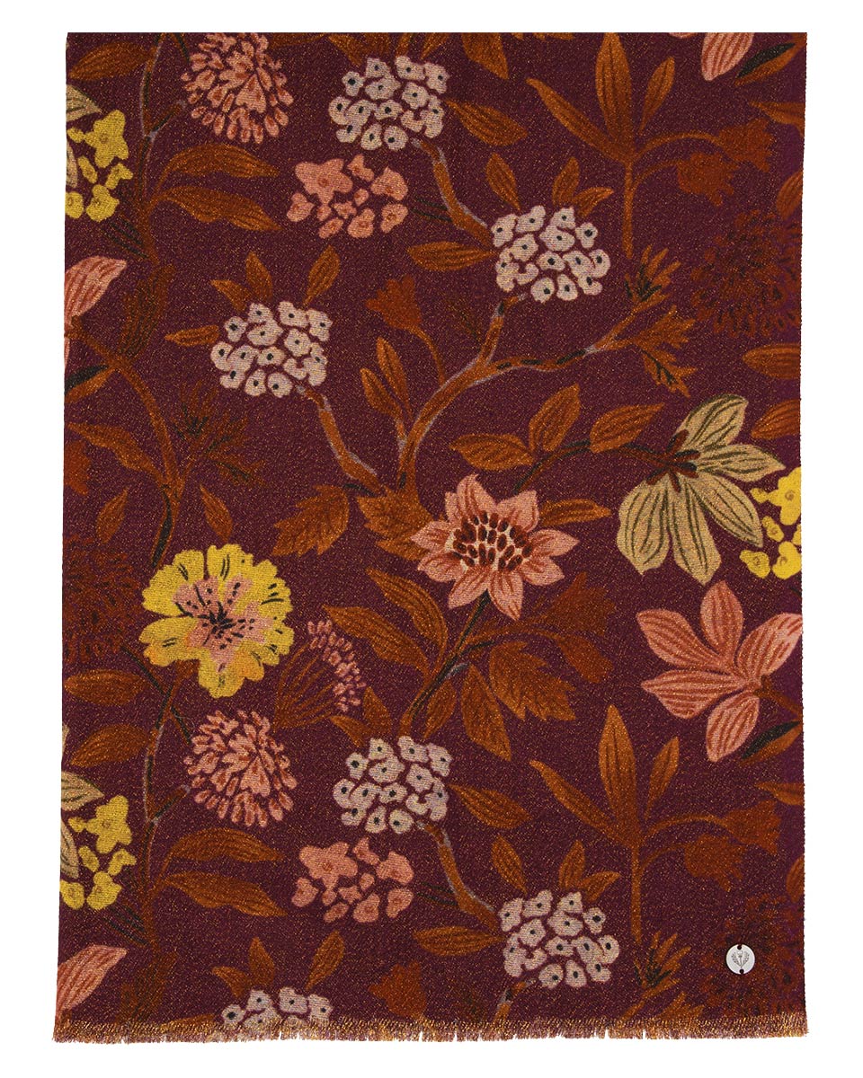 Forest Foliage Shimmer Print Wrap