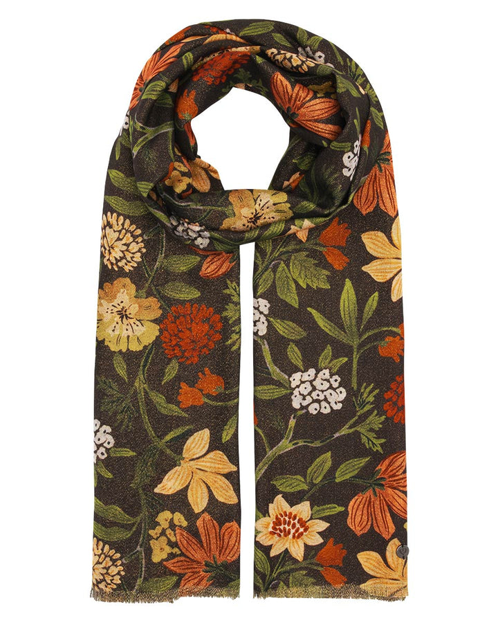 Forest Foliage Shimmer Print Wrap