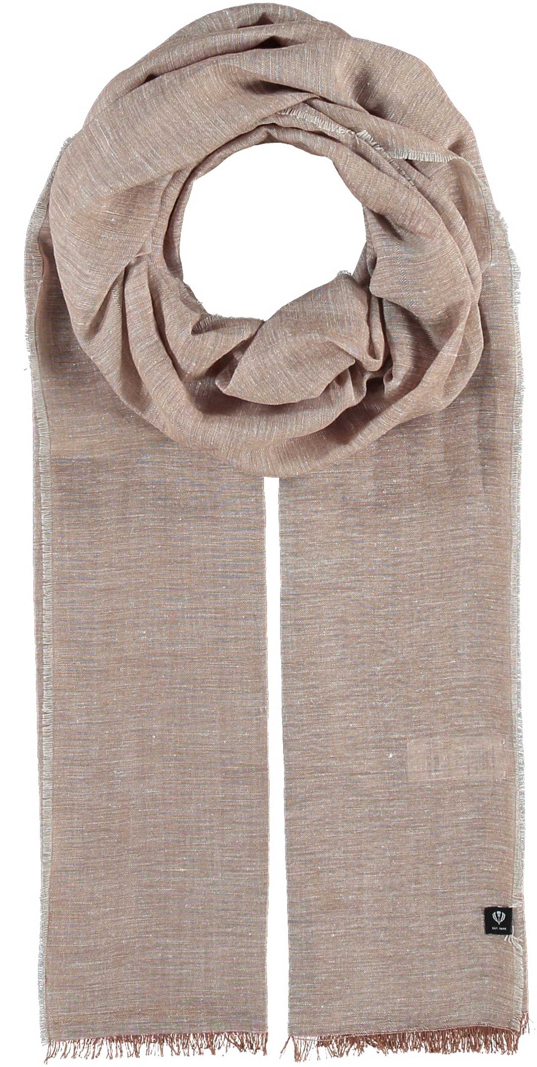 Solid Slub Hemp Cotton Scarf