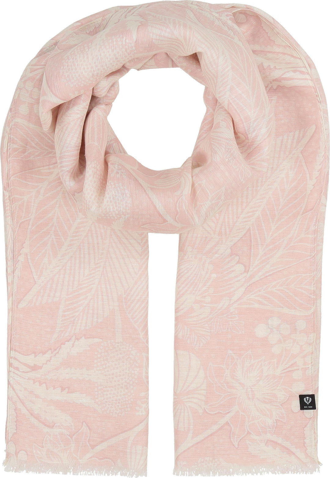 Botanical Garden Hemp Cotton Scarf