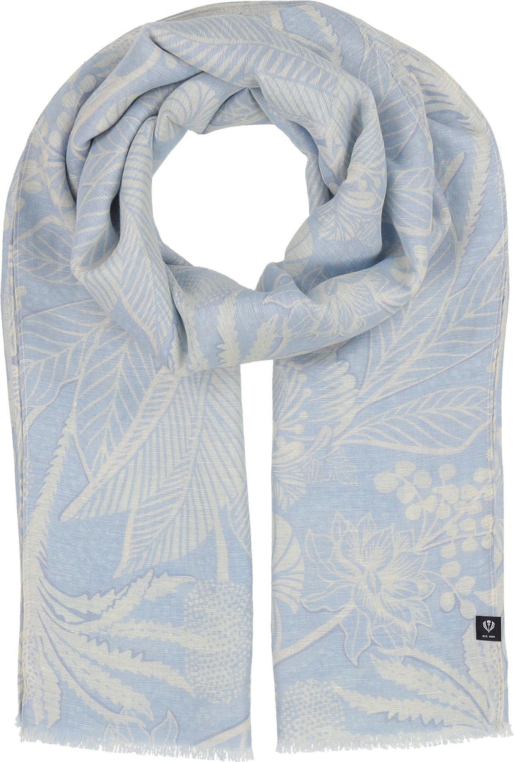 Botanical Garden Hemp Cotton Scarf