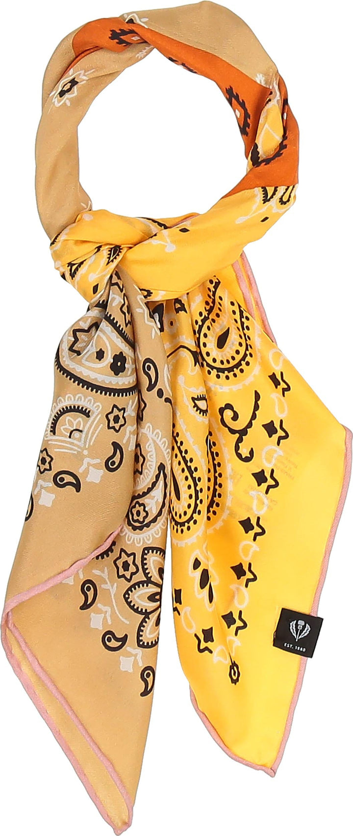 Patchwork Bandana Silk Neckie