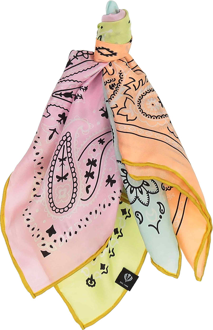 Patchwork Bandana Silk Neckie