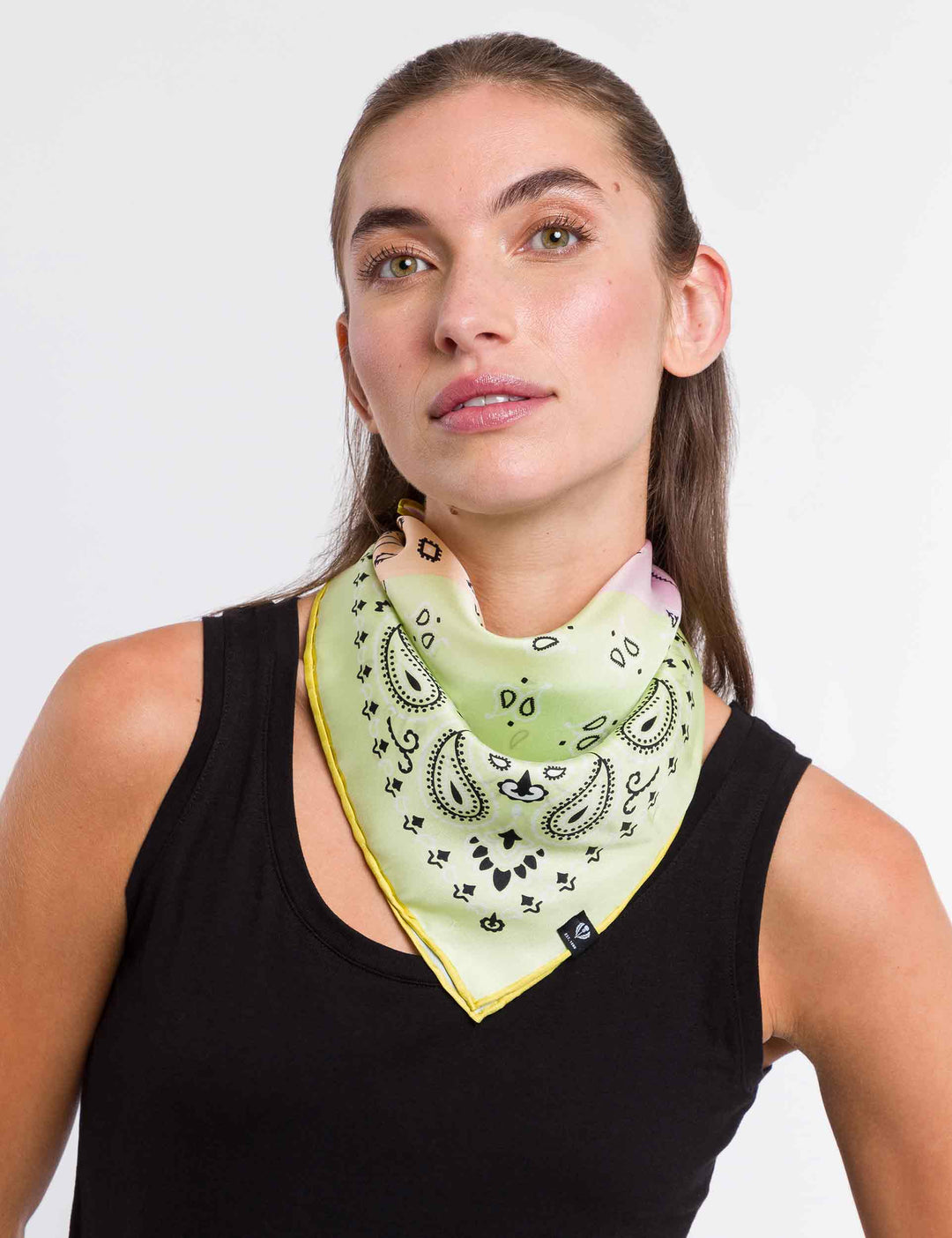 Patchwork Bandana Silk Neckie