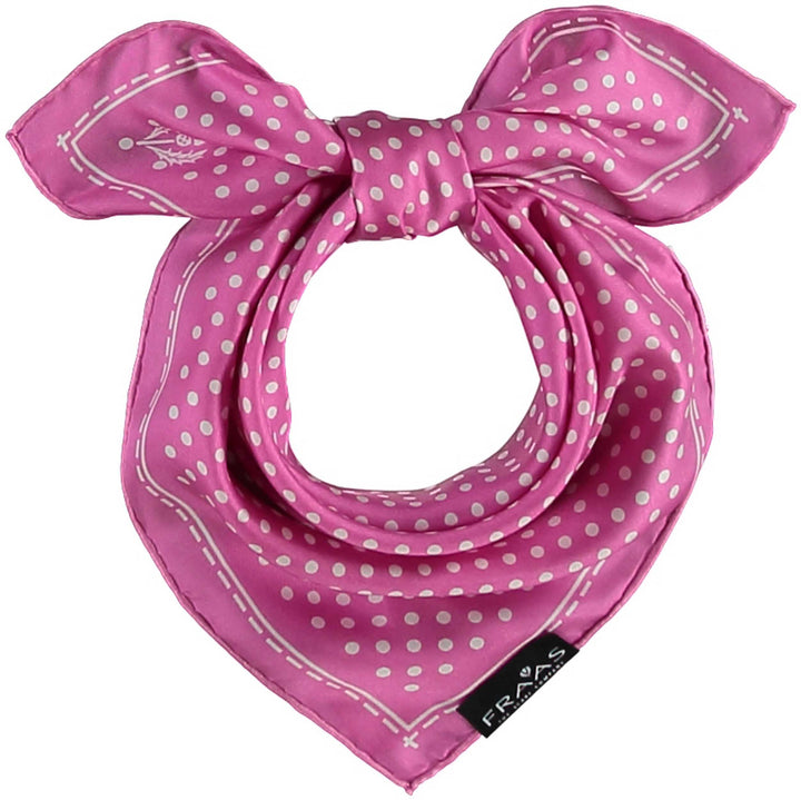 Classic Dot Silk Square Printed Neckie