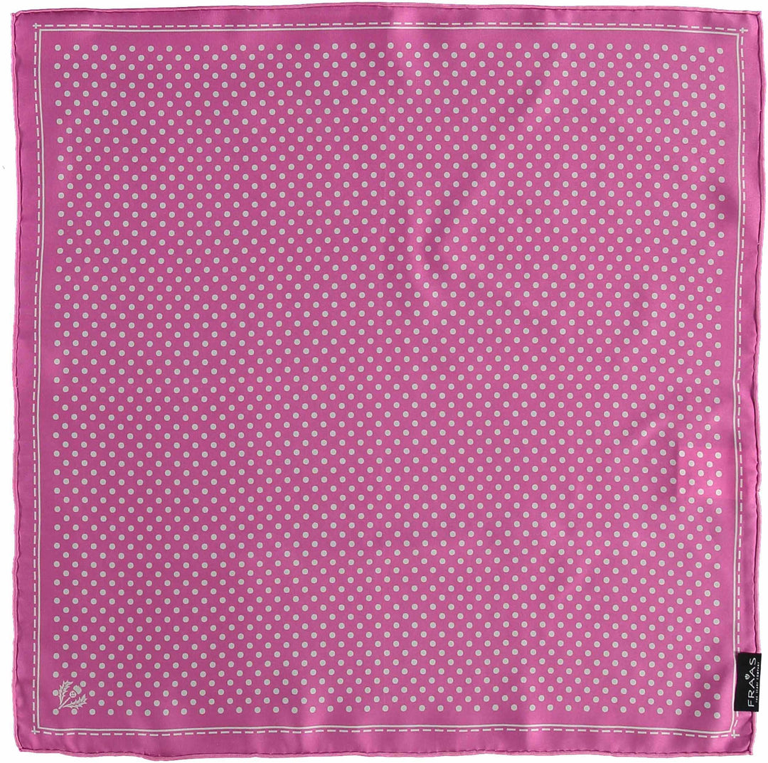 Classic Dot Silk Square Printed Neckie