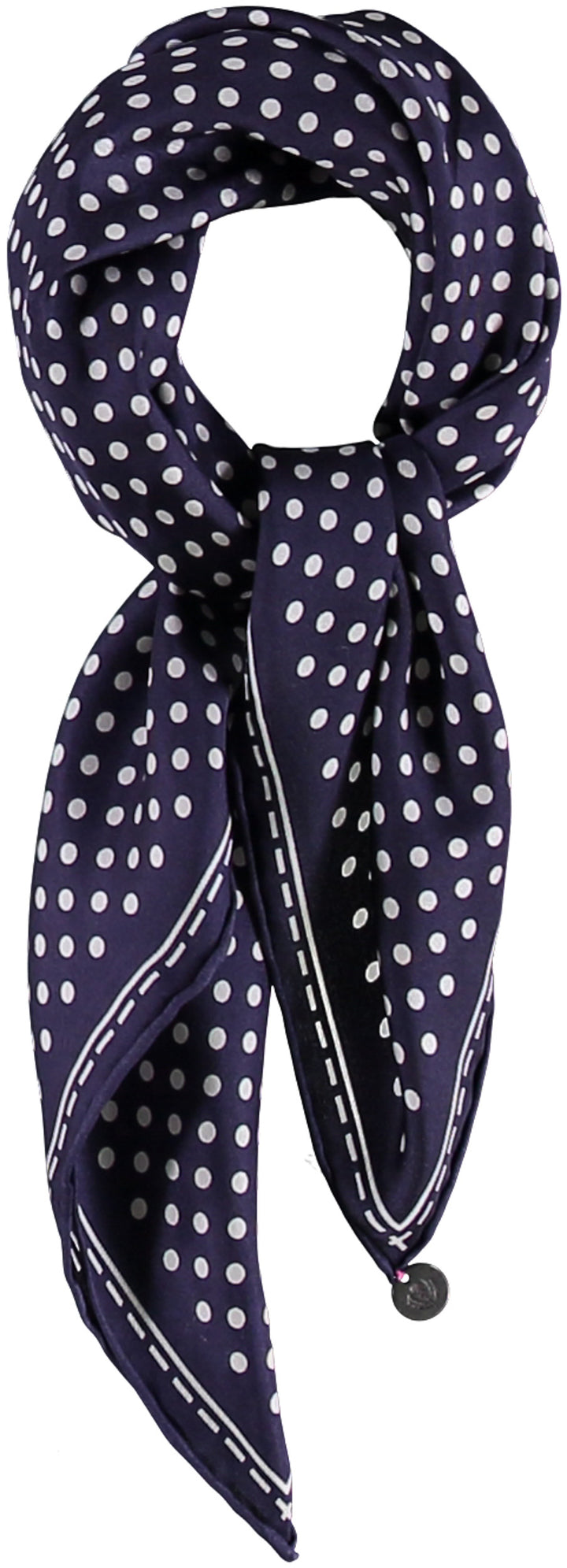 Classic Dot Silk Square Printed Neckie