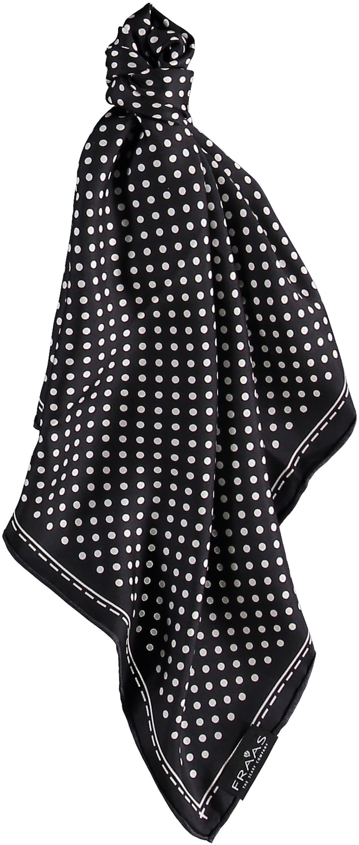 Classic Dot Silk Square Printed Neckie