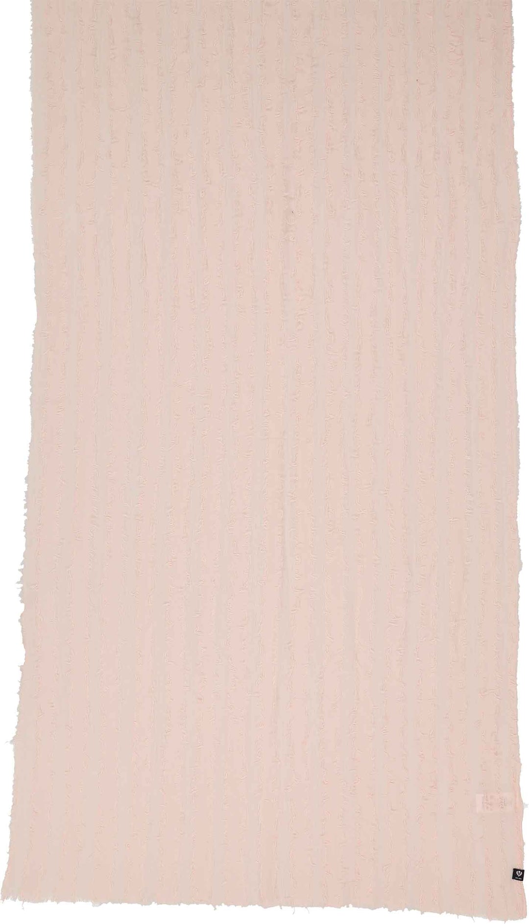Clip Fringe Solid Scarf