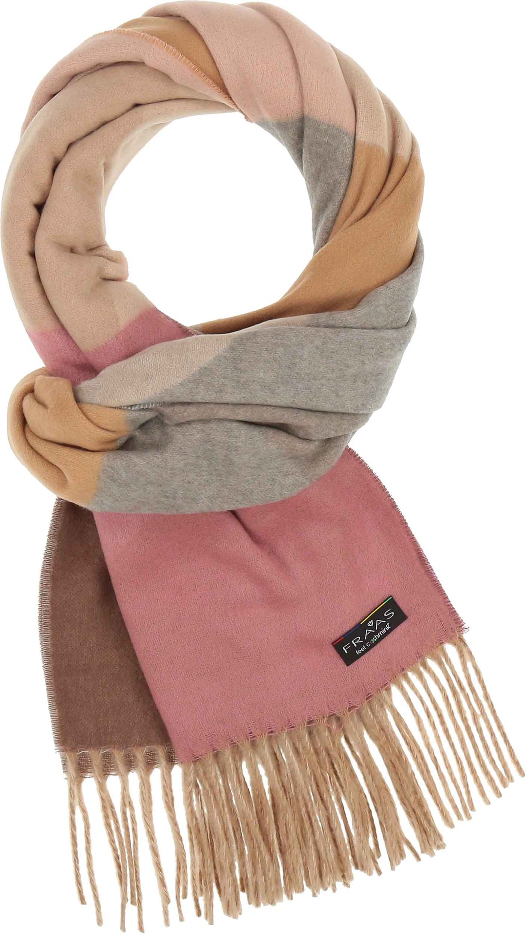 colorblock Hearts Cashmink Scarf