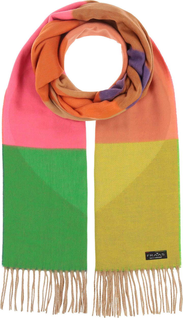 colorblock Hearts Cashmink Scarf
