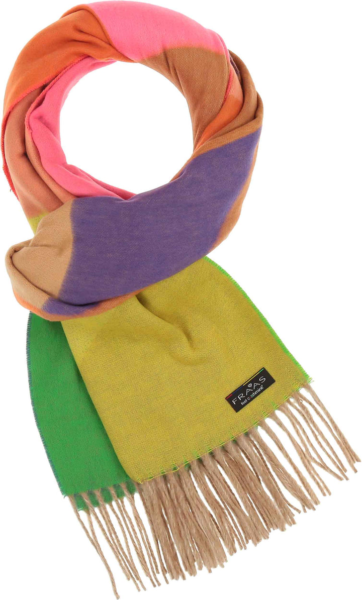 colorblock Hearts Cashmink Scarf