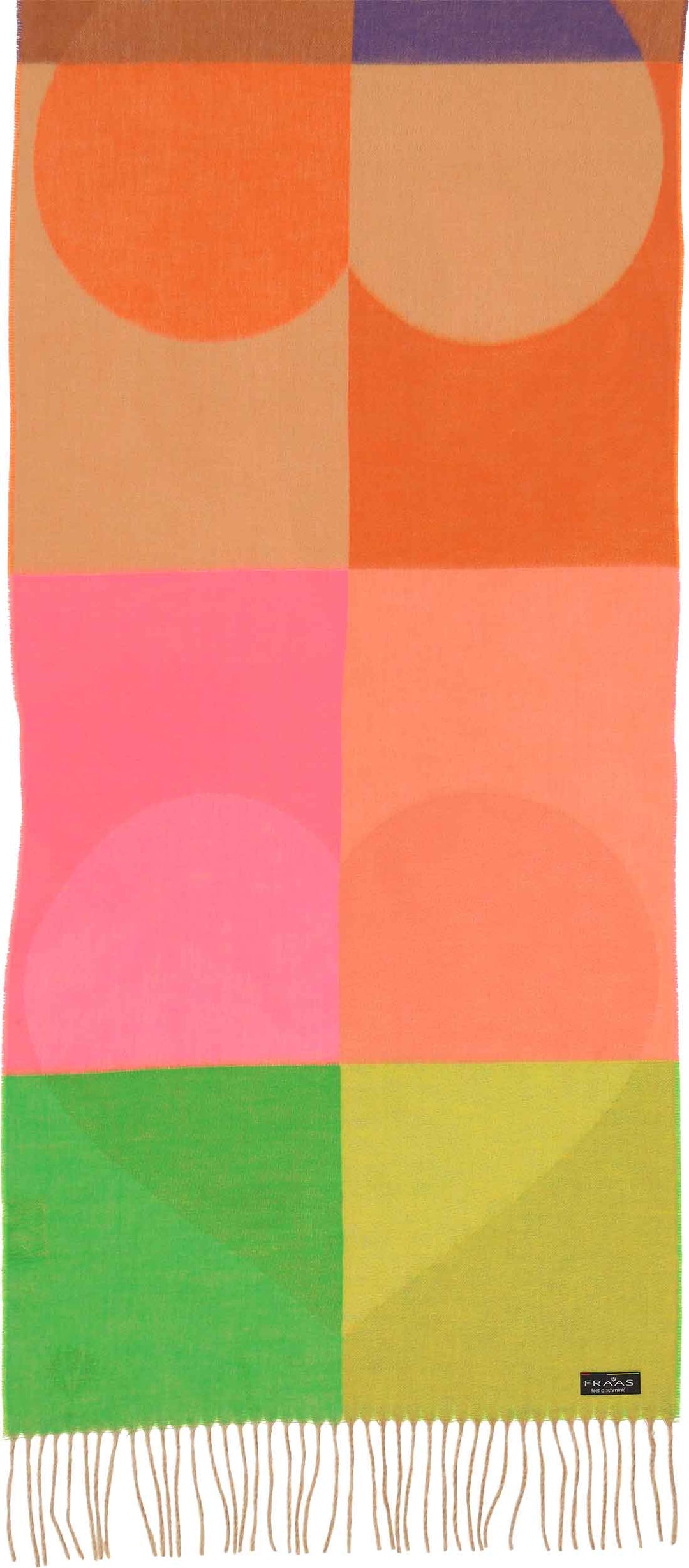 colorblock Hearts Cashmink Scarf