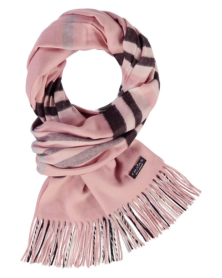 FRAAS Plaid Cashmink Blanket-Scarf
