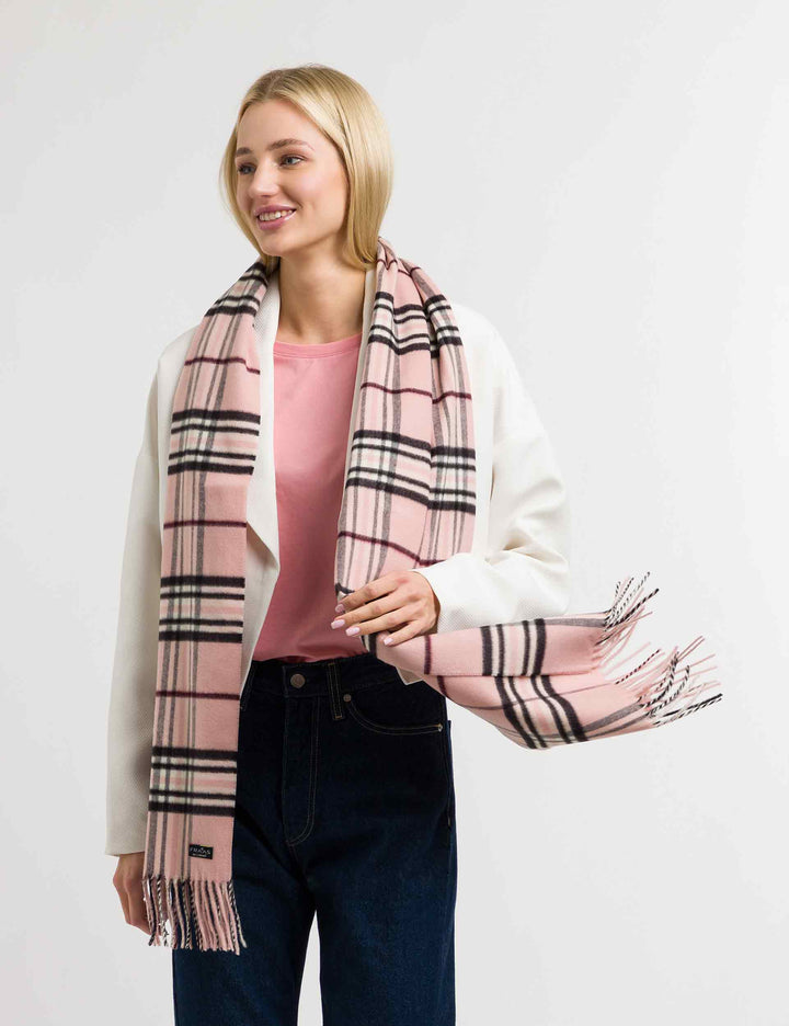 FRAAS Plaid Oversized Cashmink® Scarf