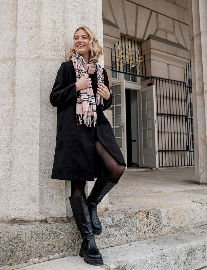 FRAAS Plaid Oversized Cashmink® Scarf