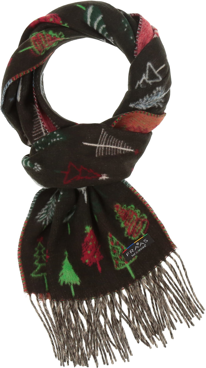 Colorful Fir Trees Cashmink® Scarf