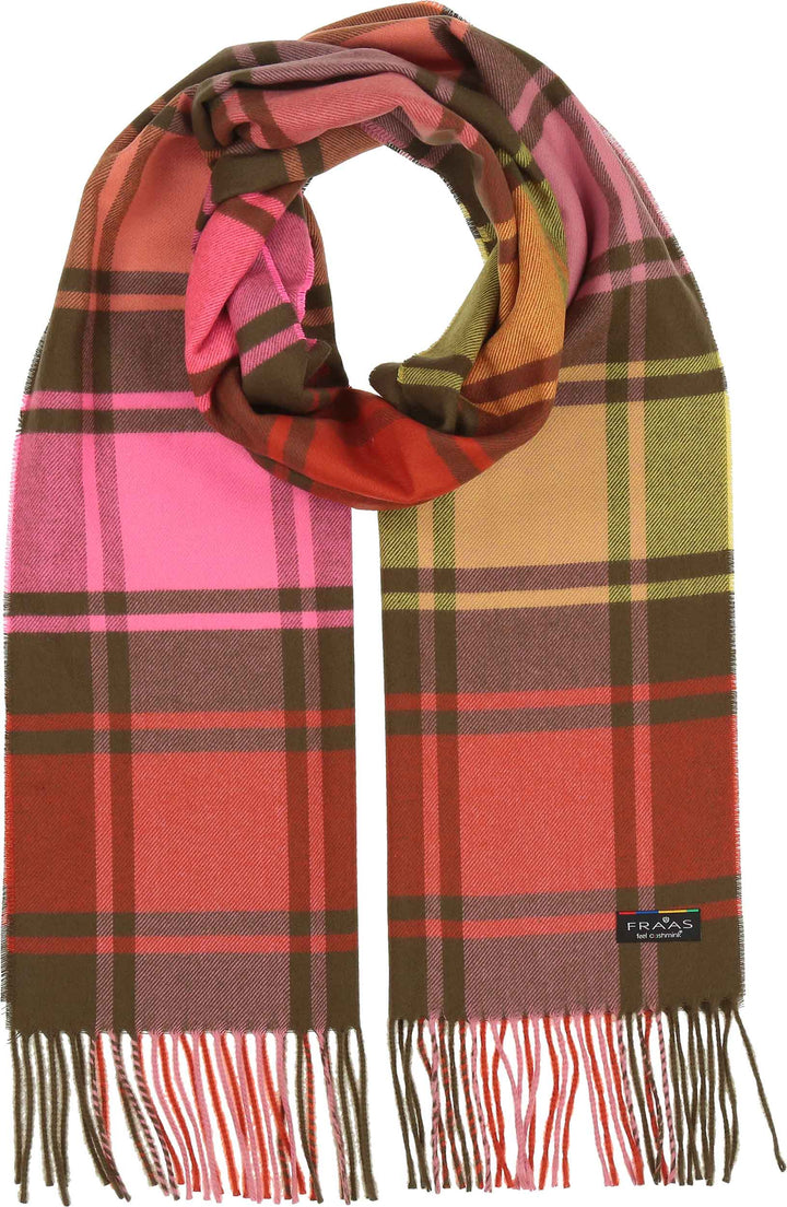 Plaid Check Cashmink Scarf