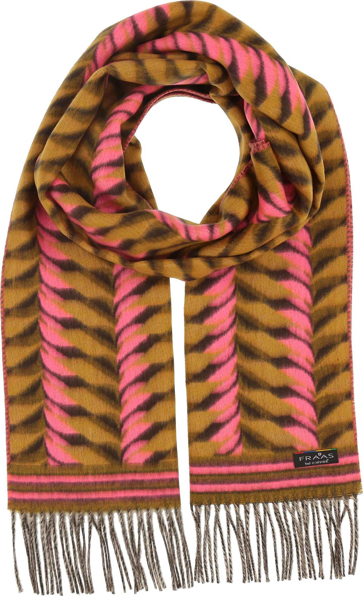 Twisted Geo Cashmink Scarf