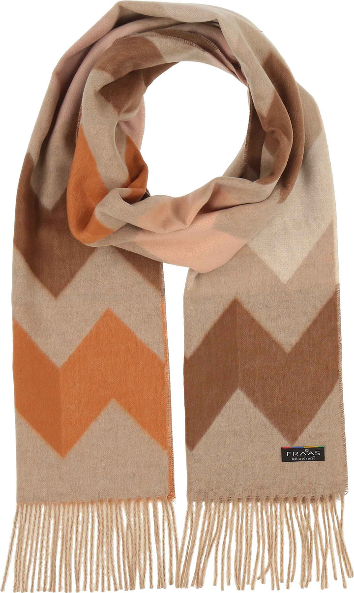 Exploded Zig Zag Cashmink Scarf