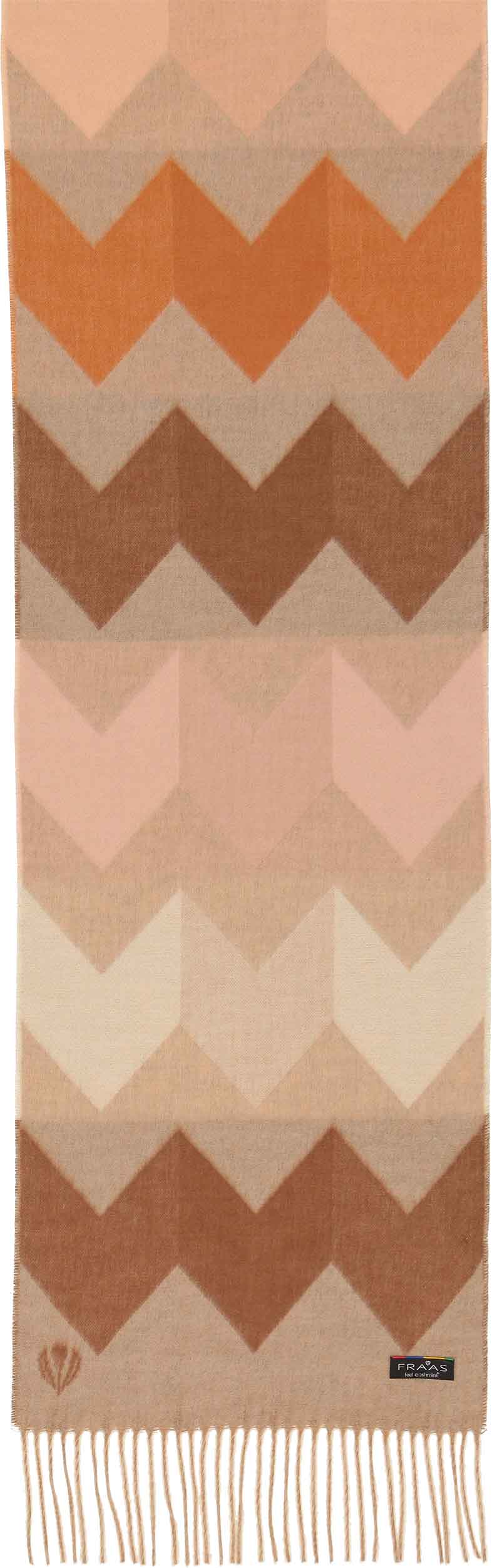 Exploded Zig Zag Cashmink Scarf