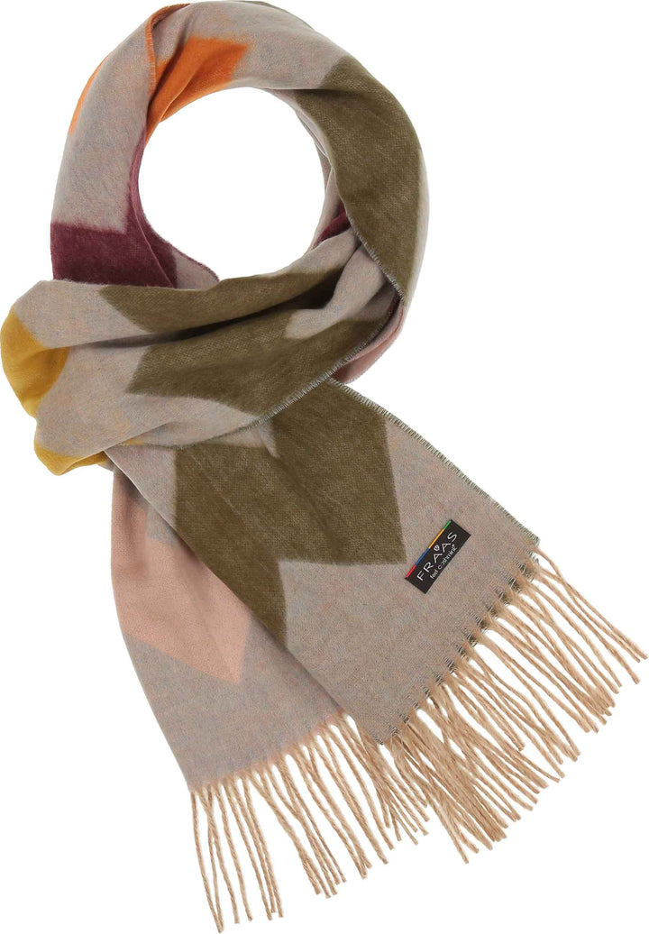 Exploded Zig Zag Cashmink Scarf