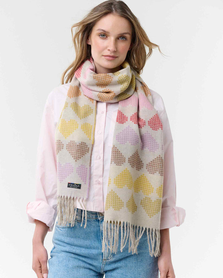 Knit Hearts Cashmink Scarf