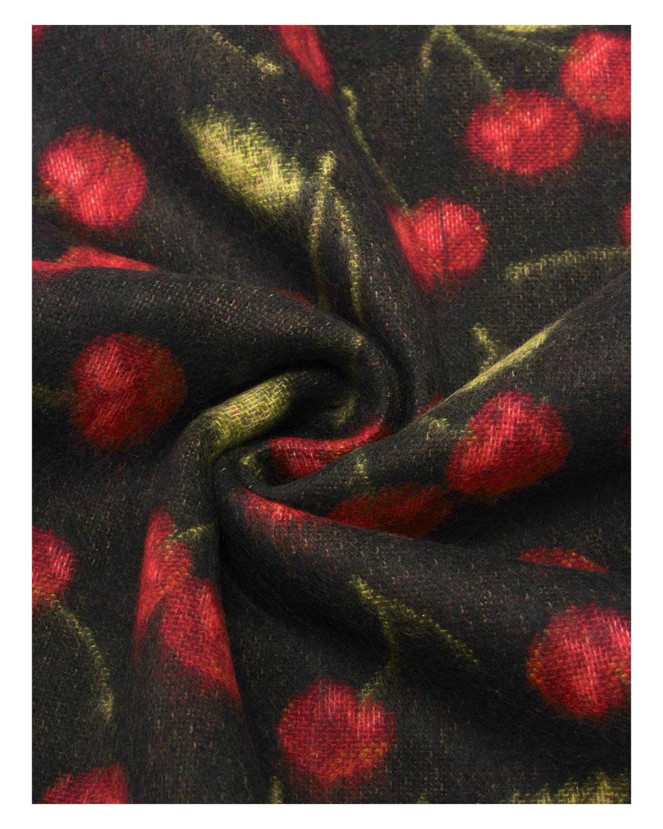 Cherry Cashmink Scarf