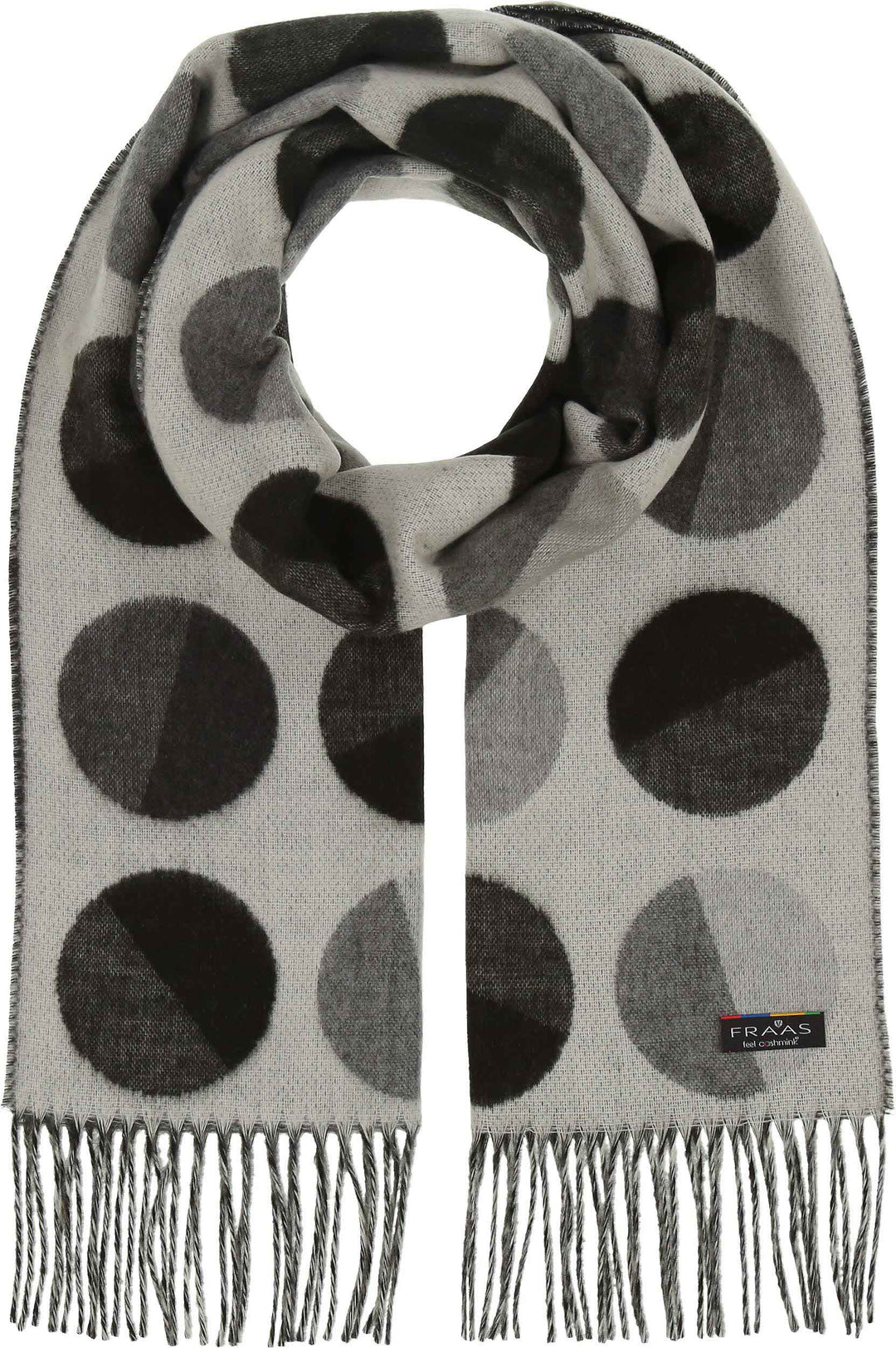 Divided Dots Oversized Cashmink Scarf