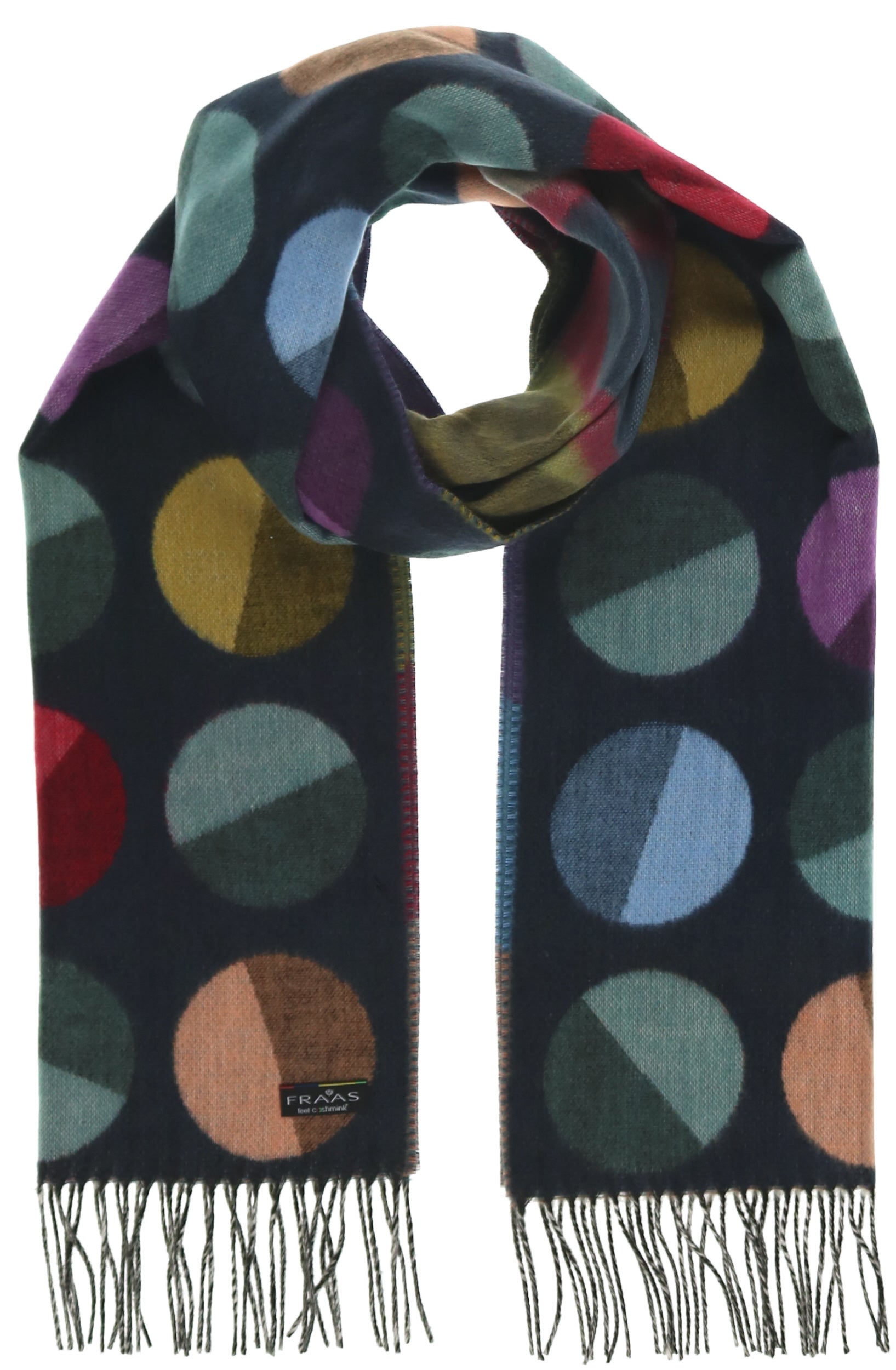 FRAAS Divided Dots Oversized Cashmink Scarf – FRAAS US