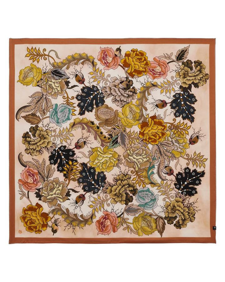 Royal Flora Silk Square