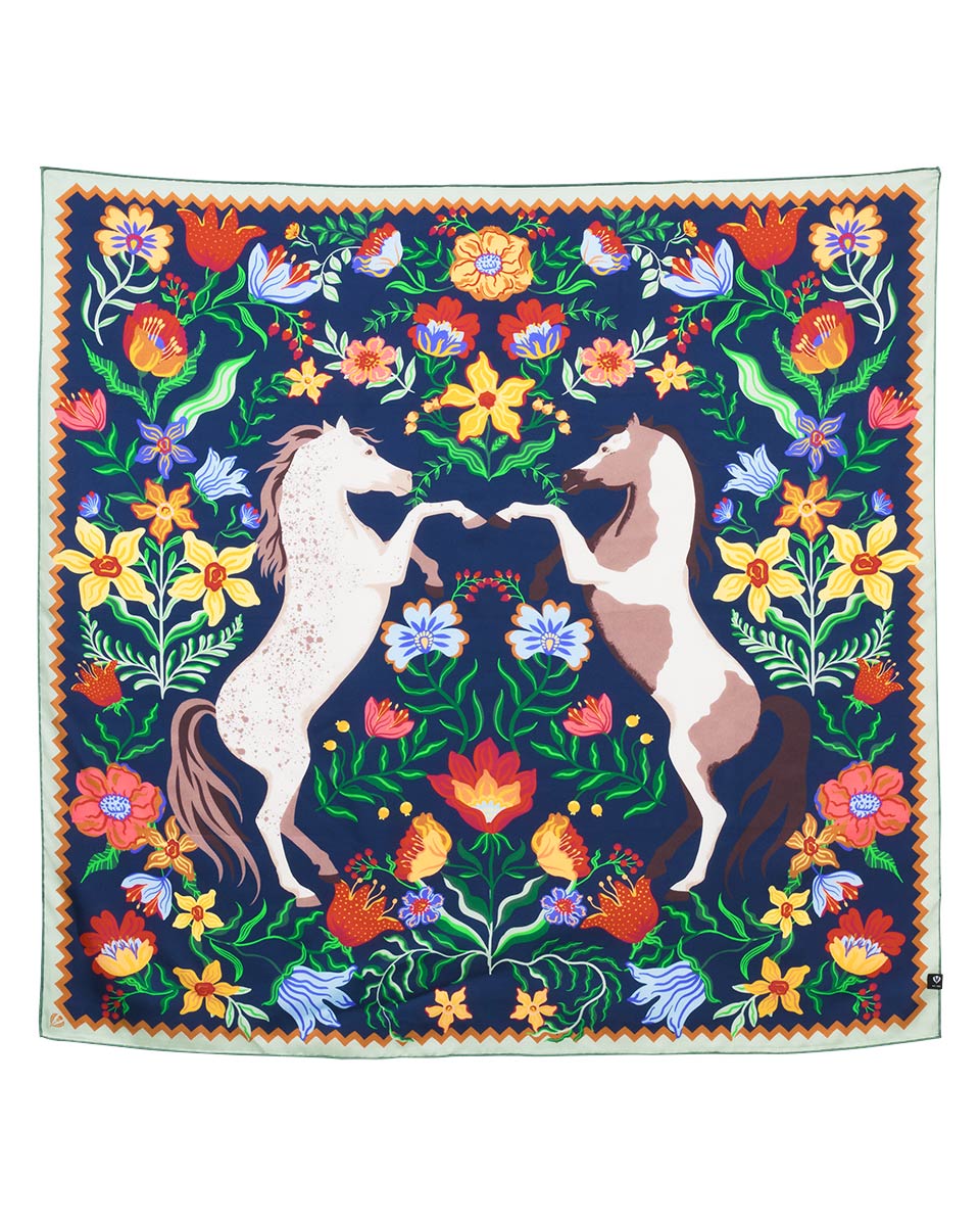 Pony Play Silk Square