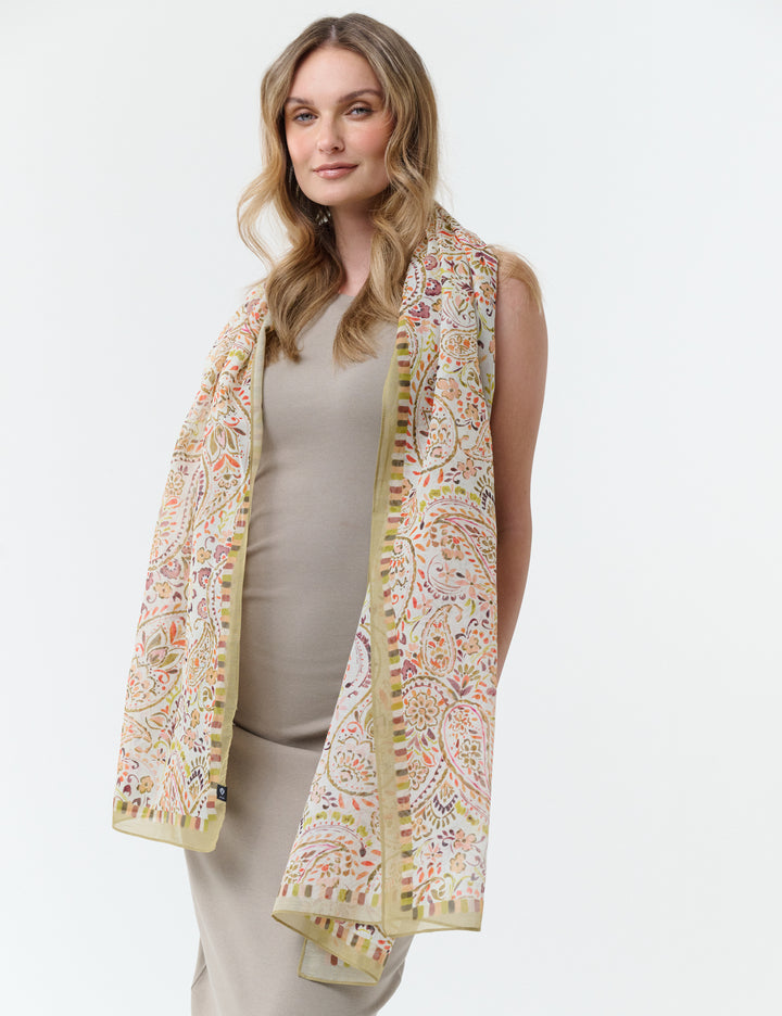 Ornamental Paisley Wrap