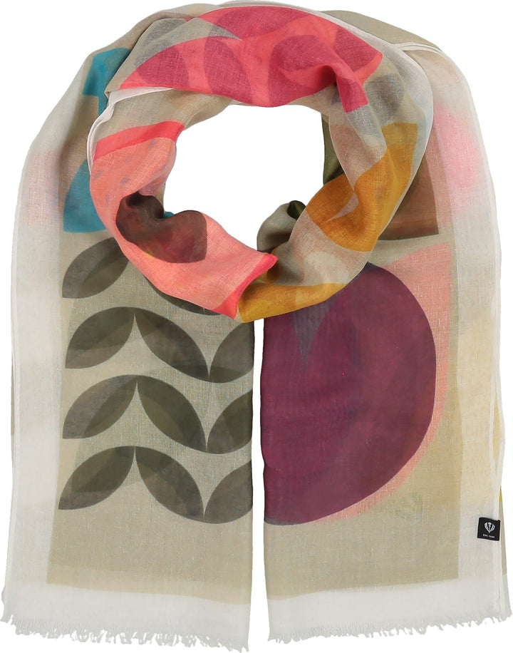 Sustainability Edition Graphic Fun Recycled Scarf