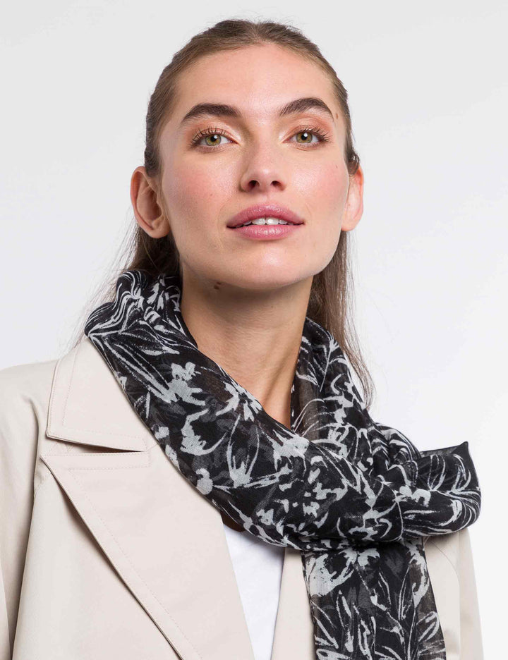 Sustainability Edition Dark Garden  Recycled Scarf