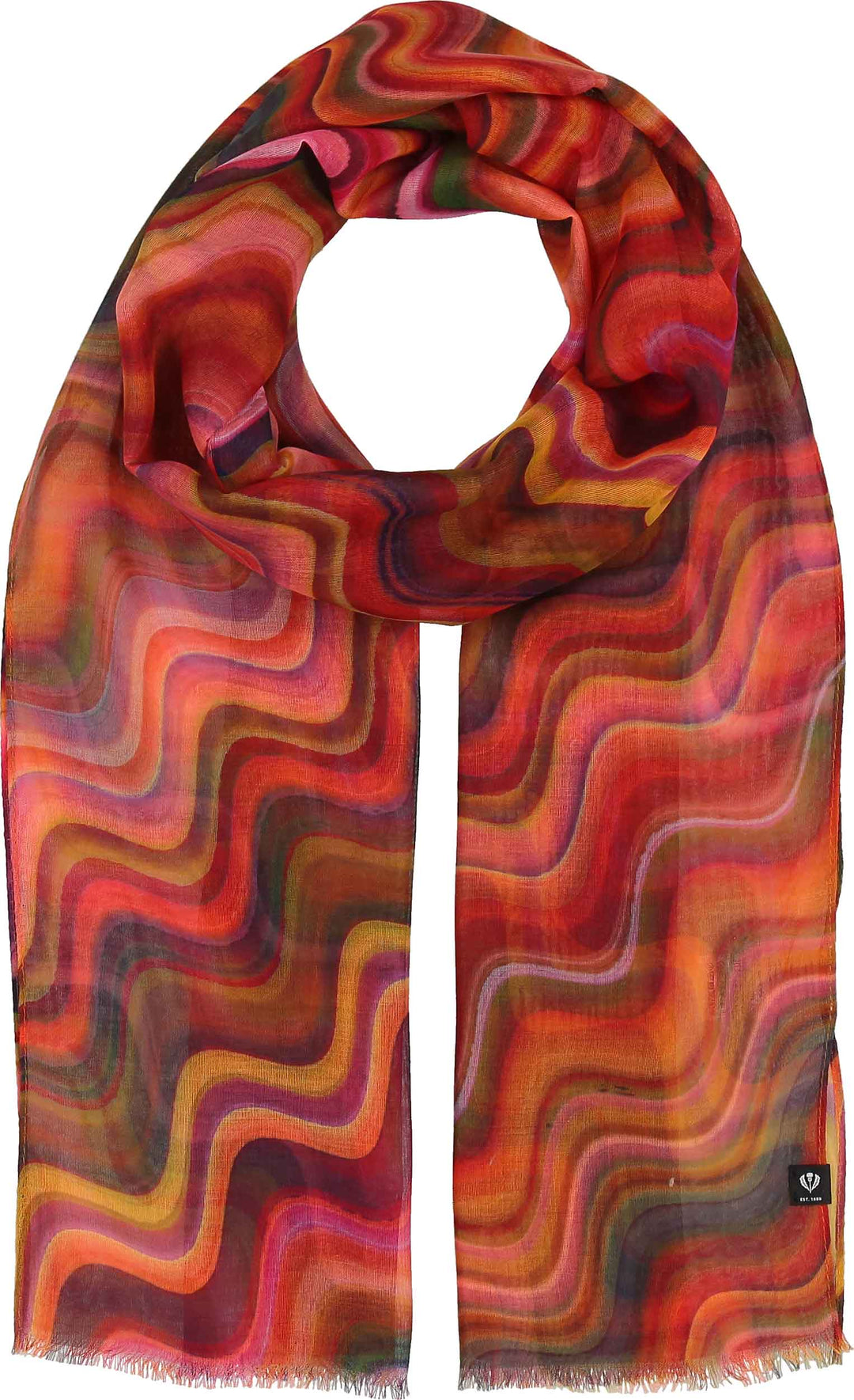 Sustainability Edition Ms. Zig Zag Recycled Scarf
