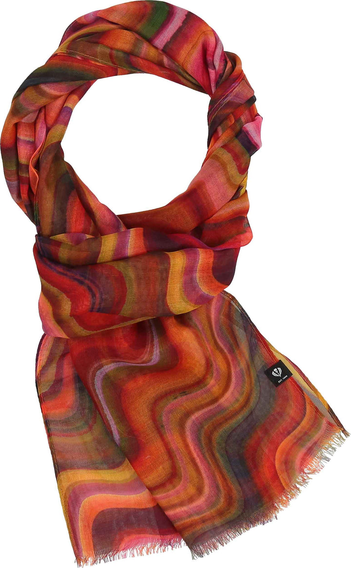 Sustainability Edition Ms. Zig Zag Recycled Scarf