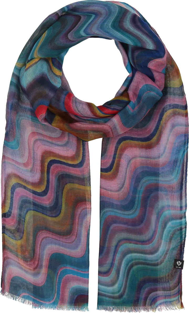 Sustainability Edition Ms. Zig Zag Recycled Scarf