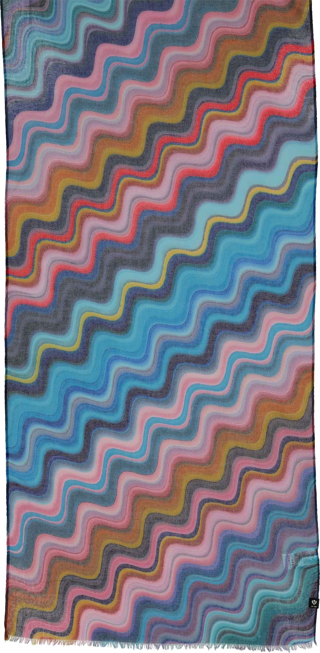 Sustainability Edition Ms. Zig Zag Recycled Scarf
