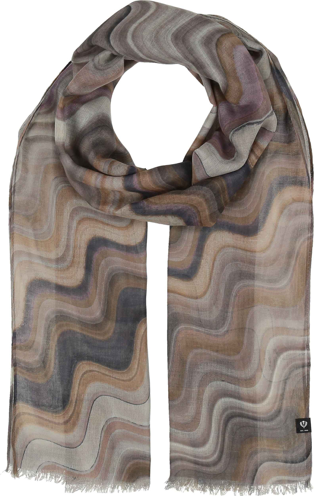 Sustainability Edition Ms. Zig Zag Recycled Scarf